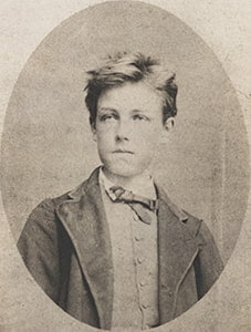 Portrait d’Arthur Rimbaud par Etienne Carjat en 1871
